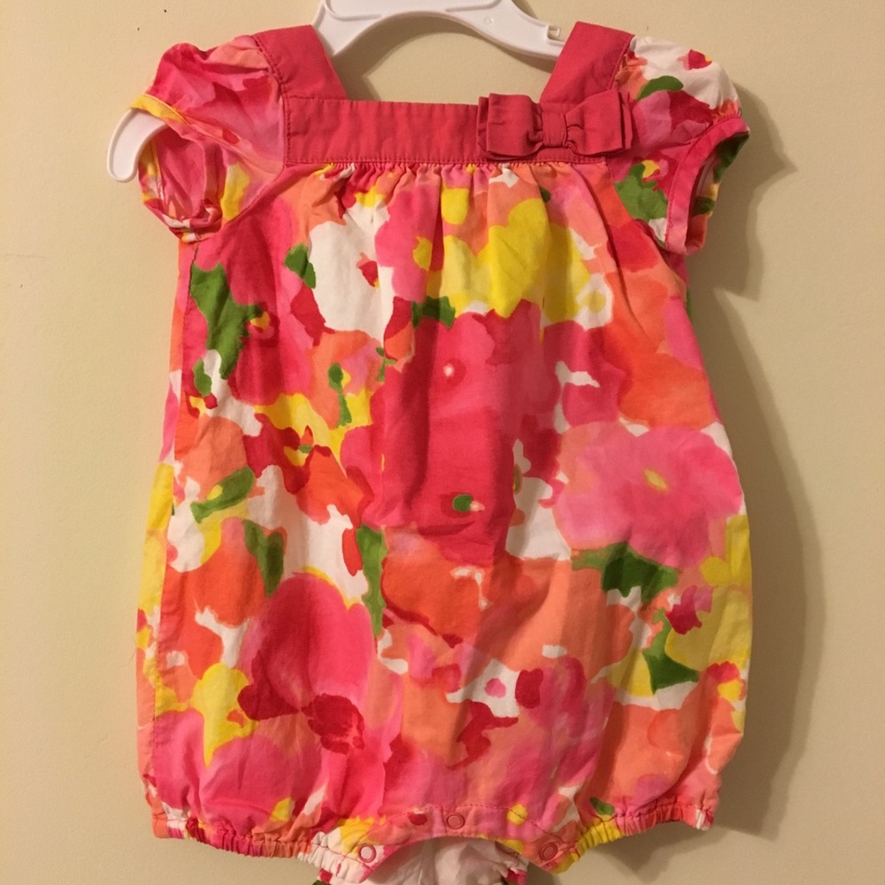 Janie and Jack Floral Bubble